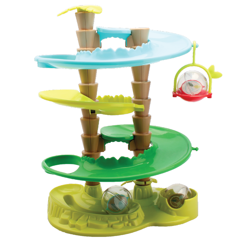 Jungle play set with 3 balls